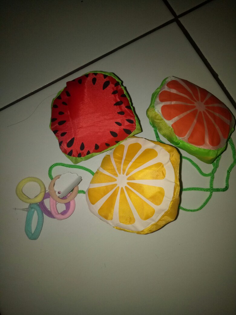 Tas Belanja Lipat Reusable Bag Buah