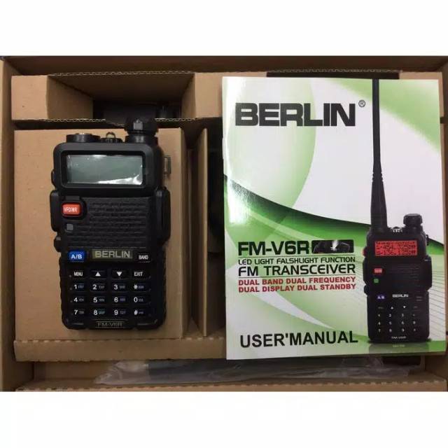 HT BERLIN FM-V6R dual band VHF-UHF