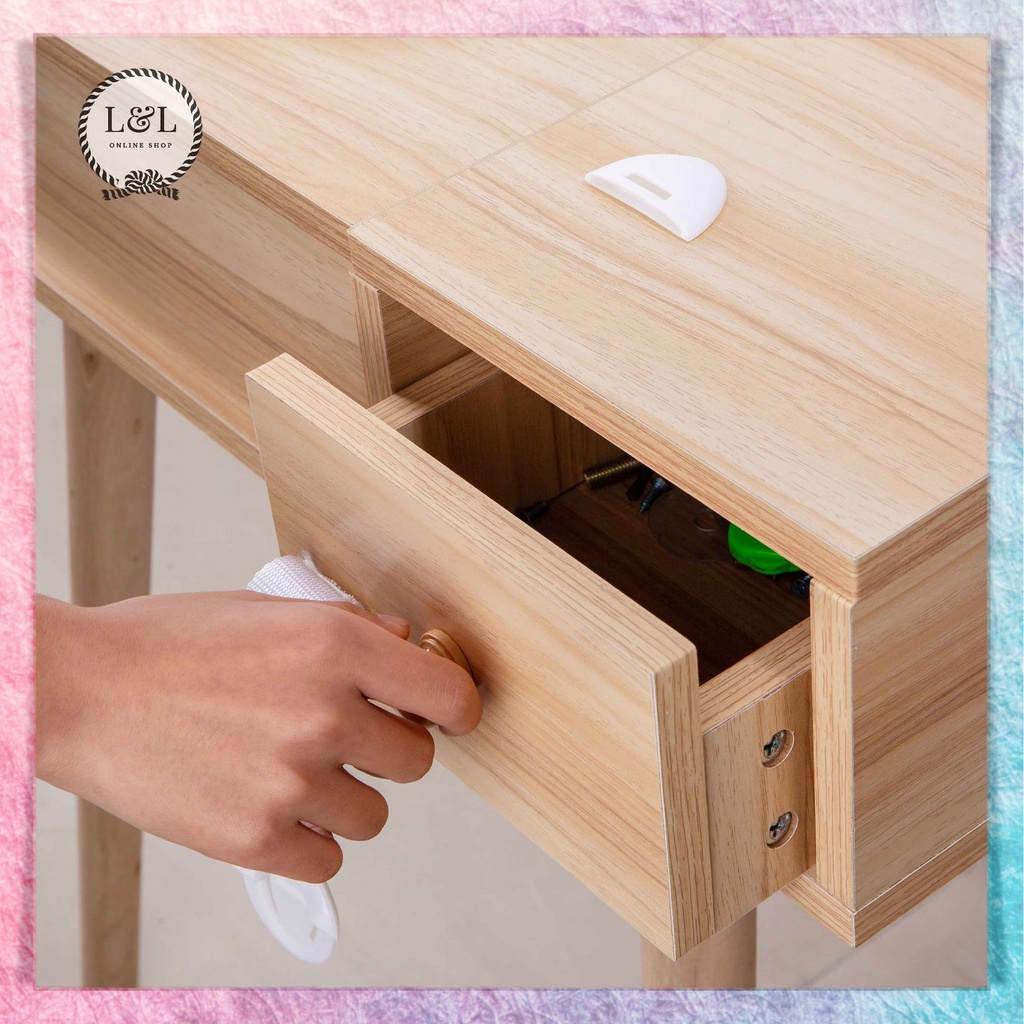 Kunci Kulkas Pengaman Anak Pengaman Laci Lemari Pengunci Pintu Kulkas dari Bayi dan Anak Baby Safety Lock Pelindung Pengunci Pengaman Laci Lemari Furniture Pintu Kulkas Microwave Penutup Toilet Kabinet Perabotan Rumah Tangga