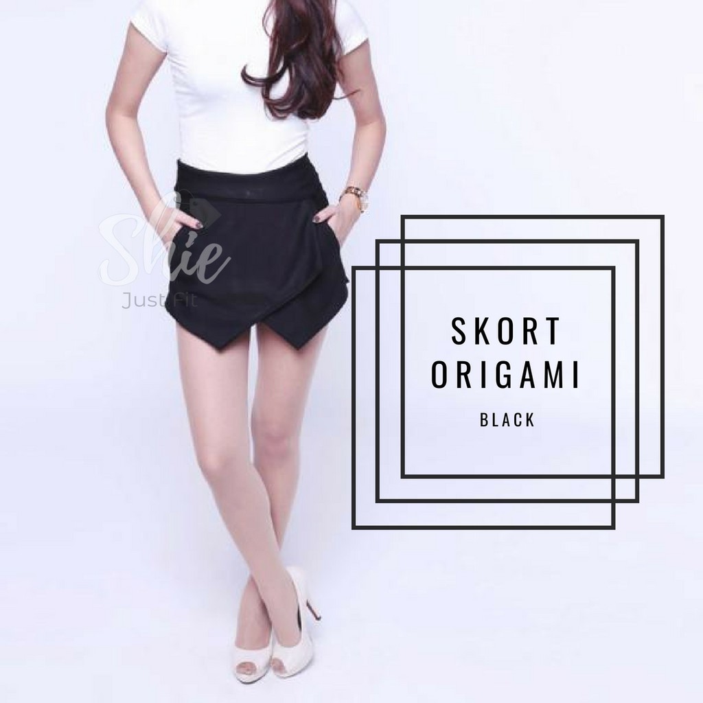 

Skort Origami (Black)