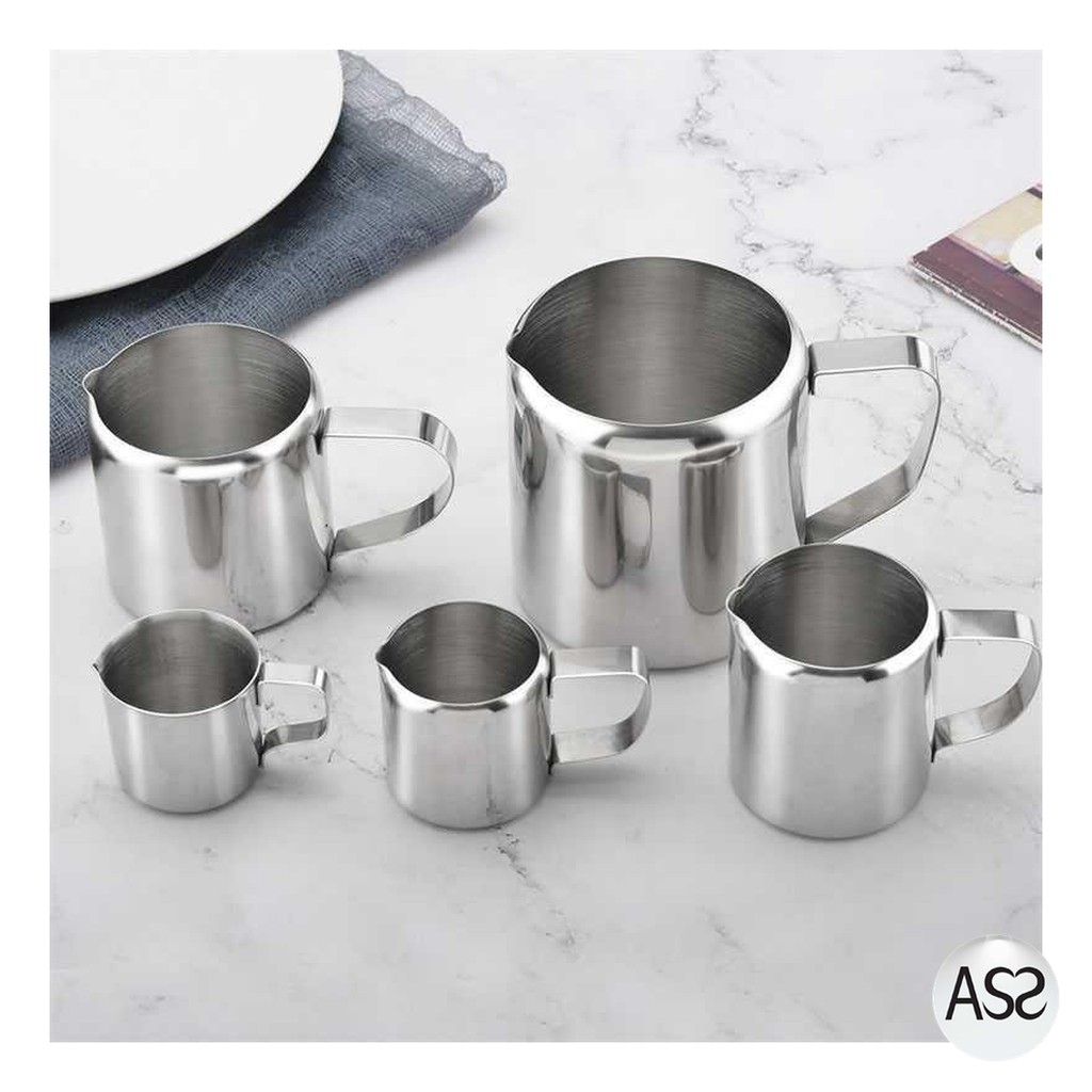 ASS Shop - DROHOEY Gelas Pitcher Kopi Espresso Latte Art Stainless Steel - S06HG