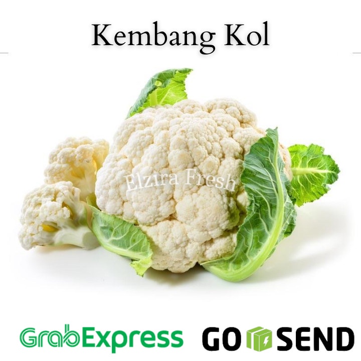 

Kembang Kol Segar 500gr (Elzira Fresh)