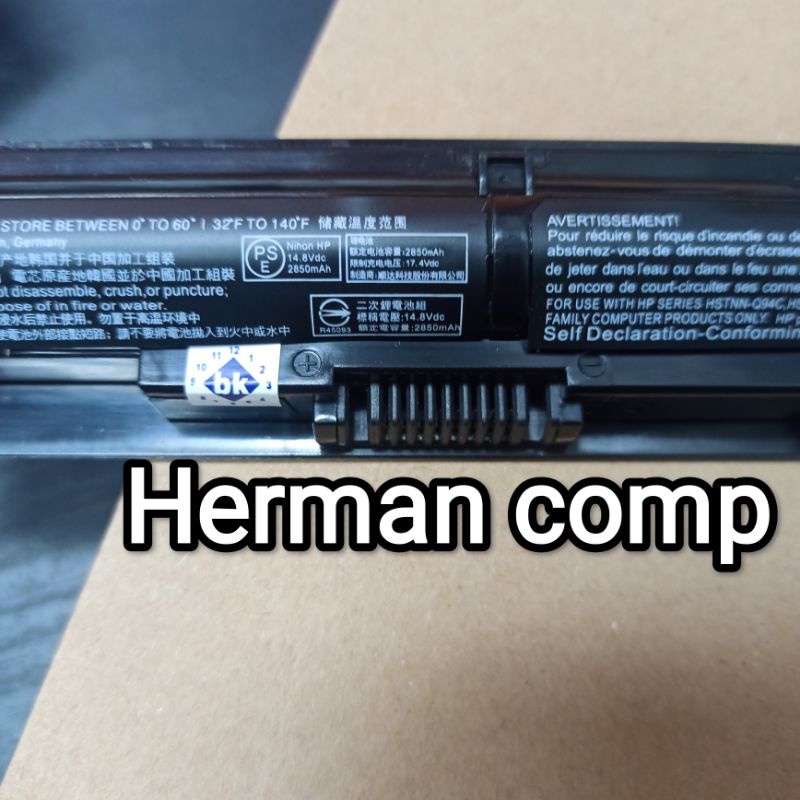 Original Baterai HP ProBook 450 G3 RI04 RI04XL RI06 RI06XL HSTNN-DB7B