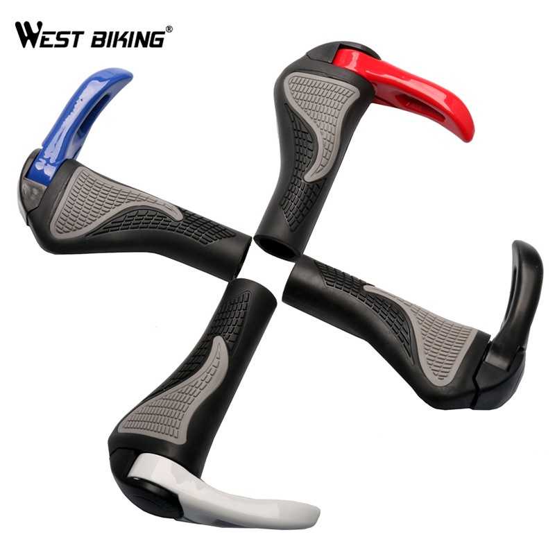 Gagang Sepeda Rubber Ergonomic Grip MTB Handlebar TaffSPORT - BT1001