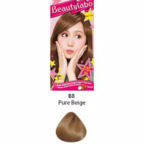 Jual Beautylabo Hair Color B8 Pure Beige Cat Rambut Pewarna Rambut