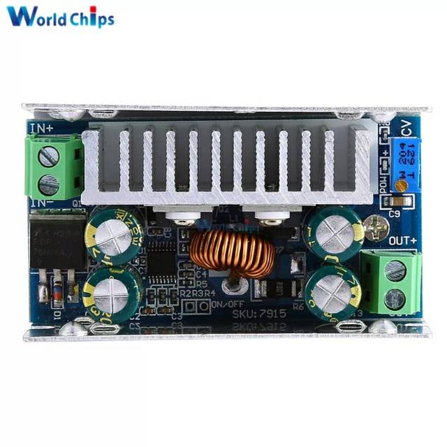 Step Down 15A 200W 60V Adjustable DC-DC Step Down Converter Buck Module 60V Adjustable Voltage Stabi