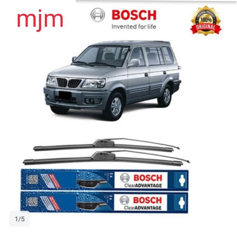 Bosch sepasang Wiper Mitsubishi KUDA Frameless Original Bosch   20&19