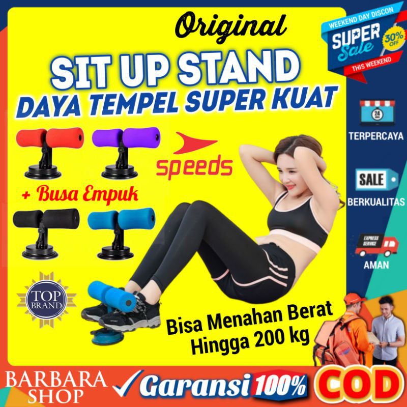 Sit up Stand Speeds Alat Penahan Pegangan Kaki Stand Holder Sit Up Fitness Yoga Gym