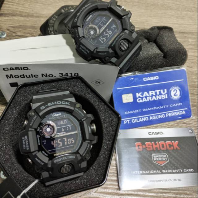Casio gshock gw 9400 1B original garansi GAP