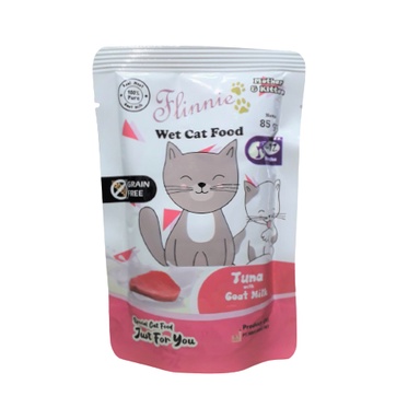 Makanan Kucing Flinnie Kitten Tuna 85gr