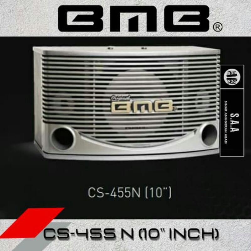 SPEAKER PASIF BMB CS-455 N (10"inch)