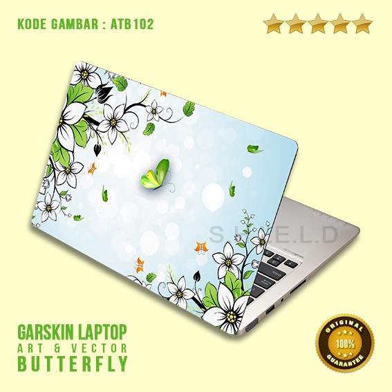 Garskin / Skin / Cover / Stiker Laptop - Butterfly 2