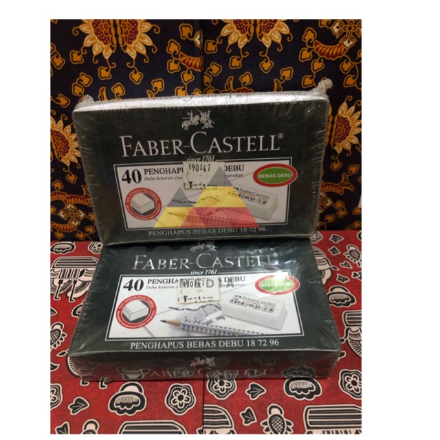 

SALE!!! Penghapus Faber Castel Warna Putih