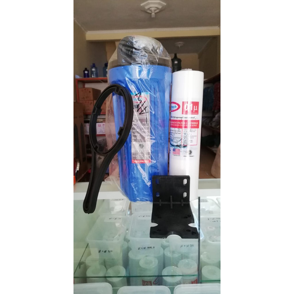 Giri Tirta - Paket Filter 1 Tahap Rumah Tangga Housing Filter dan Catridge Filter