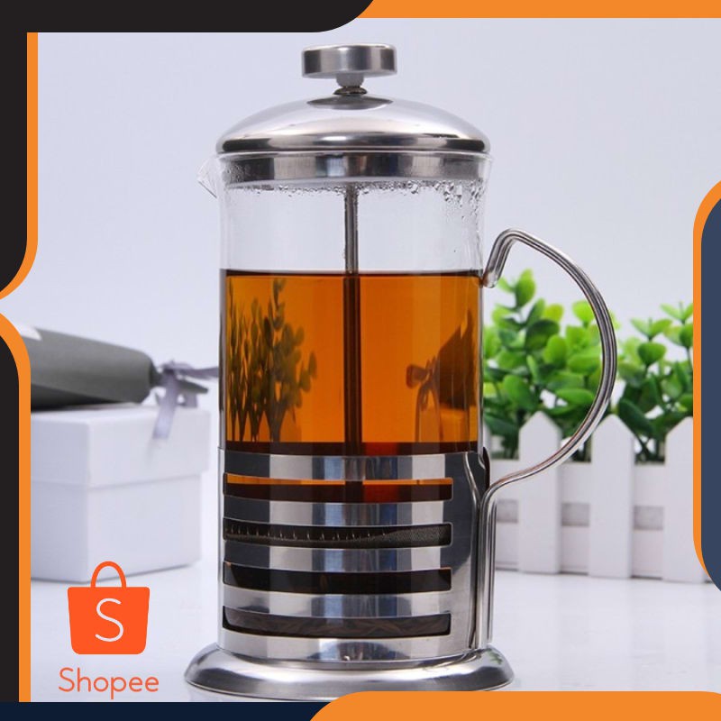 

ªSV\ AKB French Press Stainless Steel 350 mL Model Garis Garis ­419˜ &