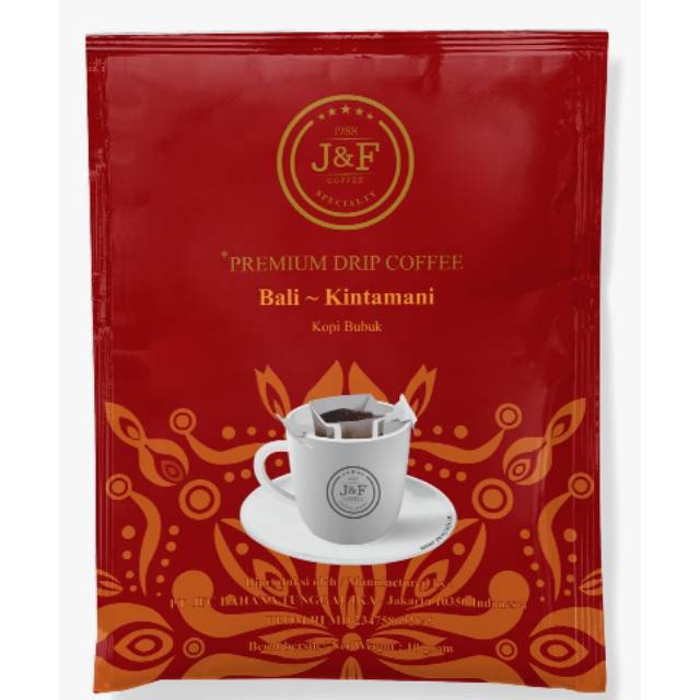 

J&F coffee drip sachet "Bali-Kintamani