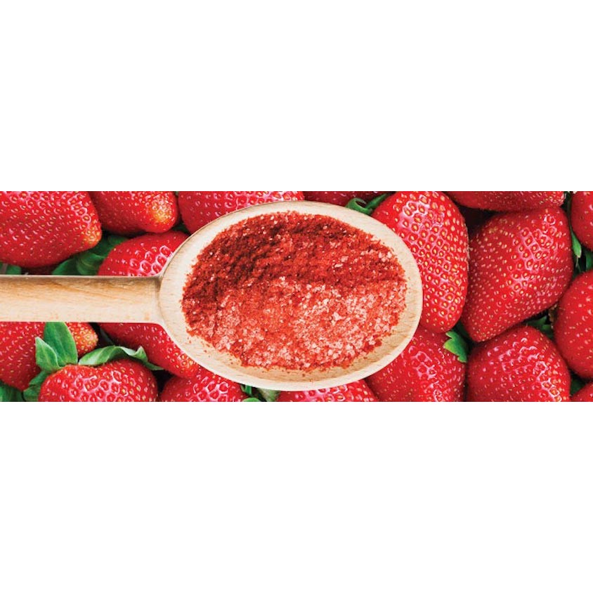 

STRAWBERRY POWDER NET 100 GR MURNI SERBUK BUAH STROBERI