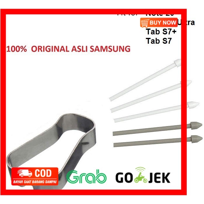 

(BISA COD) SAMSUNG Refill Tip Nib Ujung Mata Stylus S Pen Tab S6 Tab S6 Lite - Putih