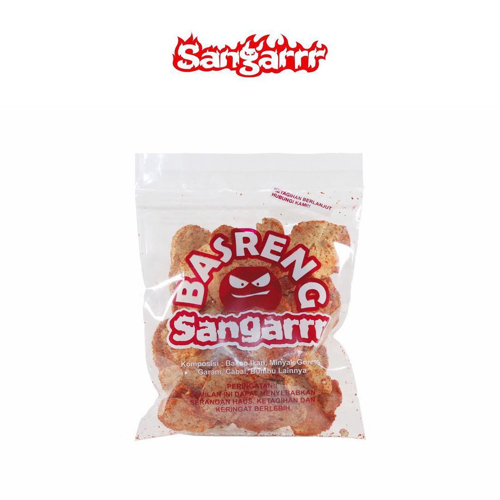 

Keripik Basreng Sangarrr (200 gr)