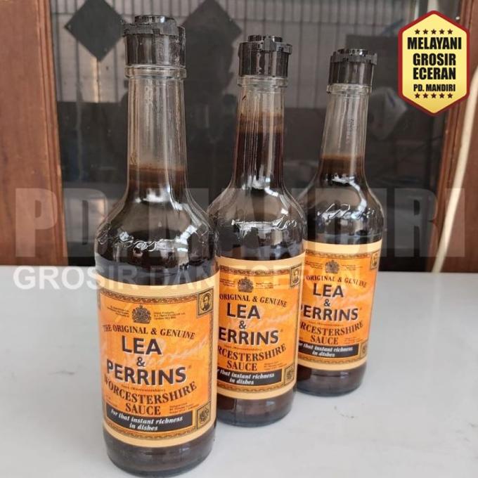 

LEA & PERRINS WORCESTERSHIRE SAUCE 284 ML / SAUS INGGRIS