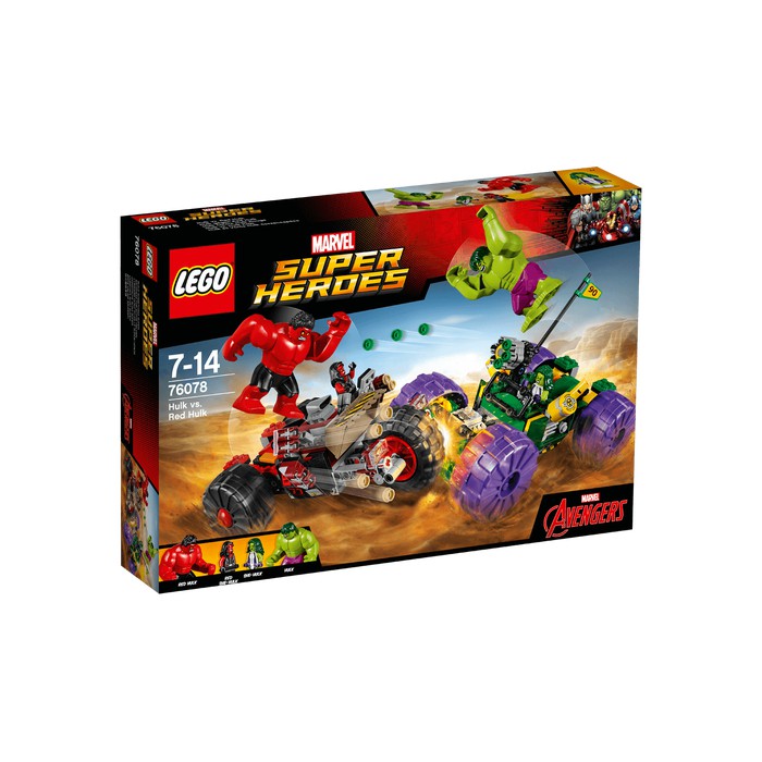 LEGO 76078 SUPER HEROES Hulk vs. Red Hulk