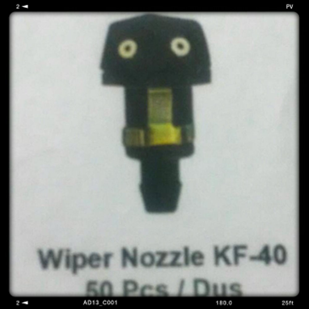 promo Wiper Nozzle/ Washer Nozle/ Nozel. semprotan air Kijang Super/ 5K/ Grand
