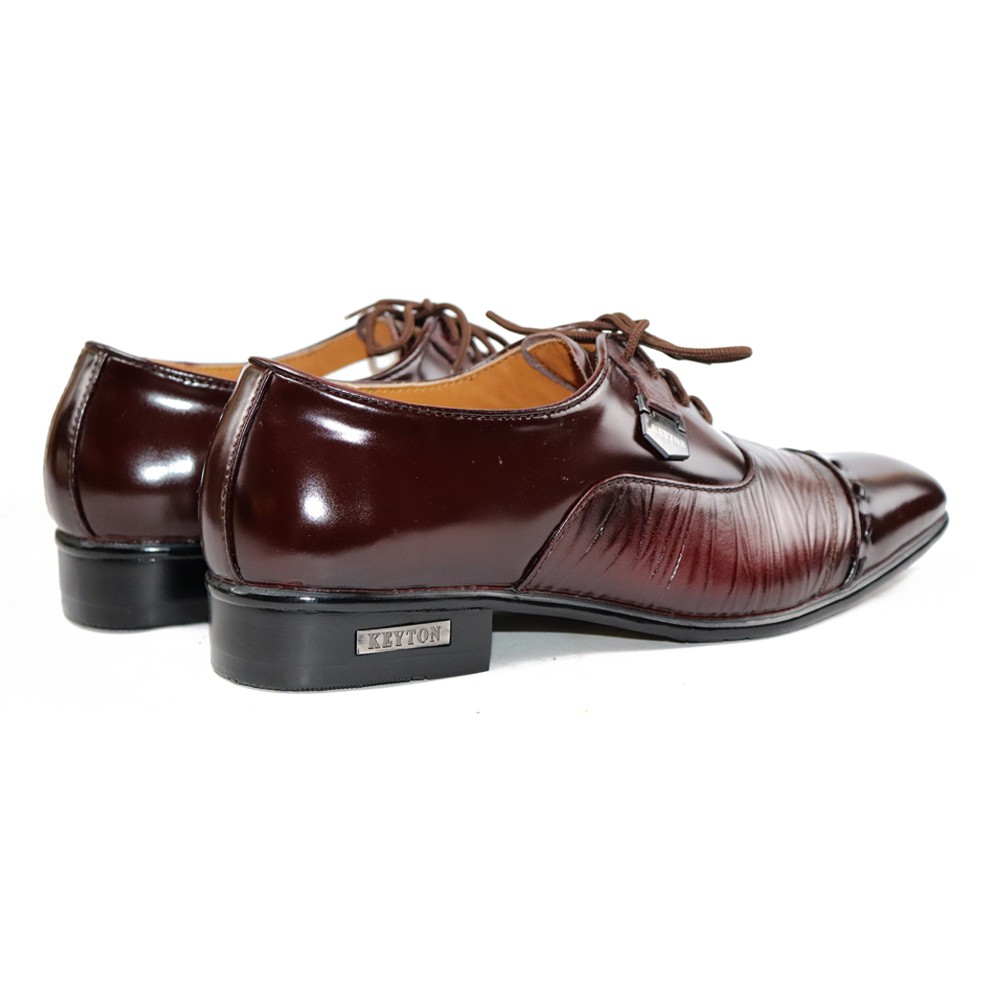 Sepatu Formal Pria Tali Pantofel Pria Kulit Asli KEYTON FSN131