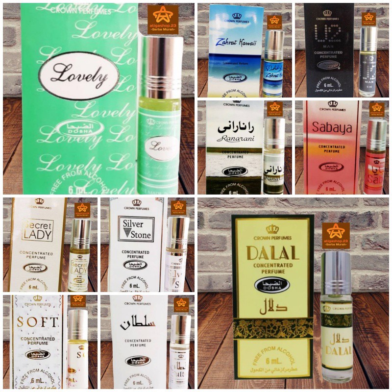 BEST SELLER DOBHA - PARFUM ARAB DOBHA ROLL ON 6ML