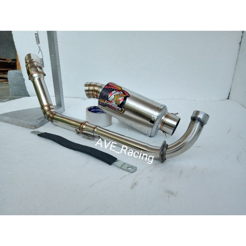Knalpot racing KAWAHARA buat Vega R, Vega Zr, Vega Rr dll