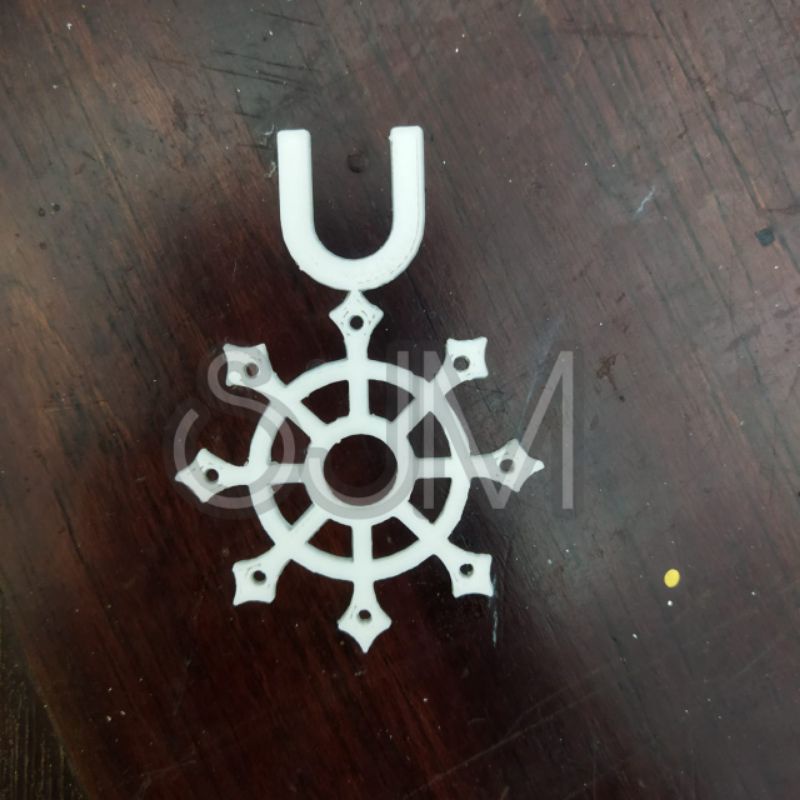 Miniatur maket arah mata angin