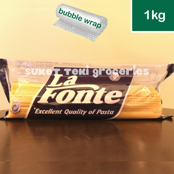 

PASTA-ANEKA- LA FONTE FETTUCINI 31 750GR PASTA FETTUCINE MURAH READY -ANEKA-PASTA.