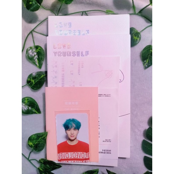 album LOVE YOURSELF HER VER V PC YONGGI/SUGA