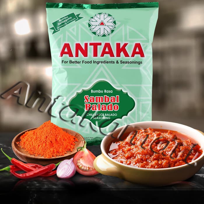 

【SAMBAL BALADO✅BUMBU TABUR RASA SAMBAL BALADO ANEKA RASA BumbuTabur Antaka Antaka bumbu tabur snack / bumbu serbaguna / ANTAKA BUMBU BALADO BUBUK HALUS SNACK ecer Cemilan 100gr