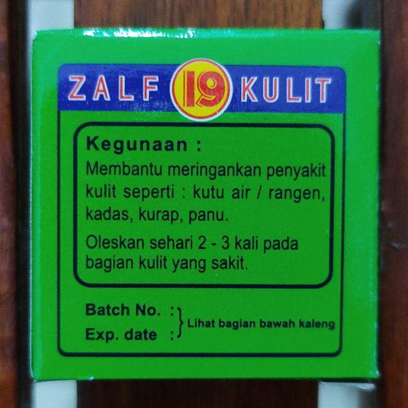 Kurap Cap 19 / Salep 19/ Cair / Kutu Air / Kurap / Panu / Gatal-Gatal