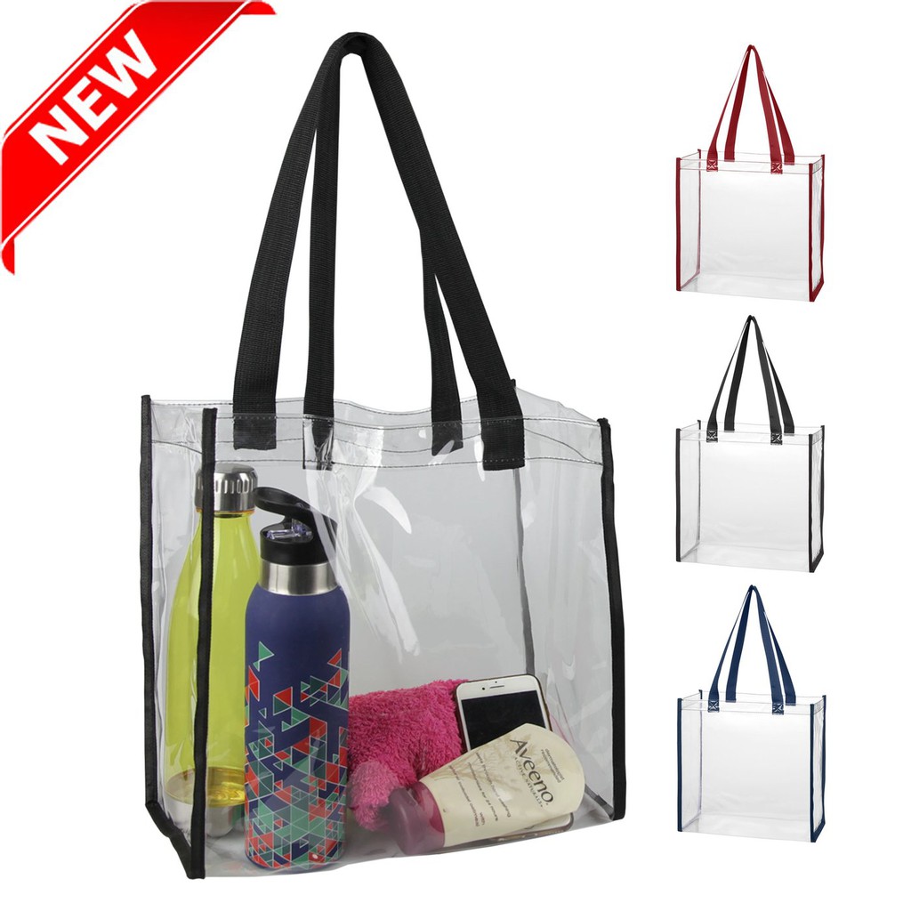 CLEAR TOTE BAG - TAS WANITA TRANSPARAN - TAS SOUVENIR MIKA