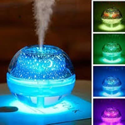 Juallakulaku - Humidifier Aroma Terapi Pengharum Ruangan Led Proyektor 500Ml