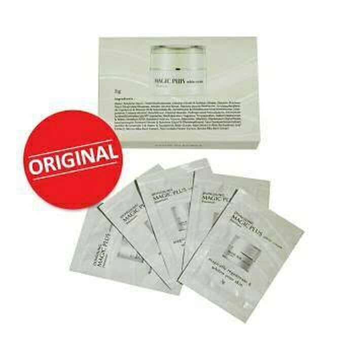 Magic Plus White Cream Premium Sachet Isi 3Gr Dijamin Original Lejel