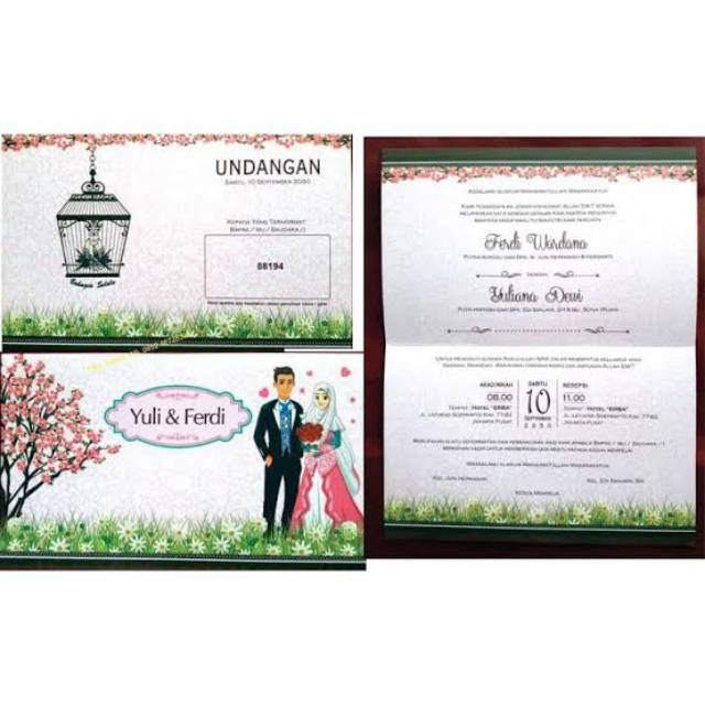 Undangan erba 88194