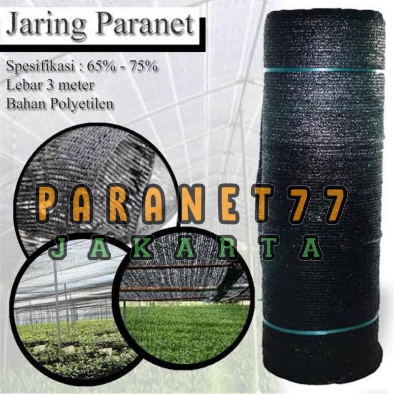 [PAKET] Jaring Paranet (P.10m x L.3m) kuat dan tahan lama