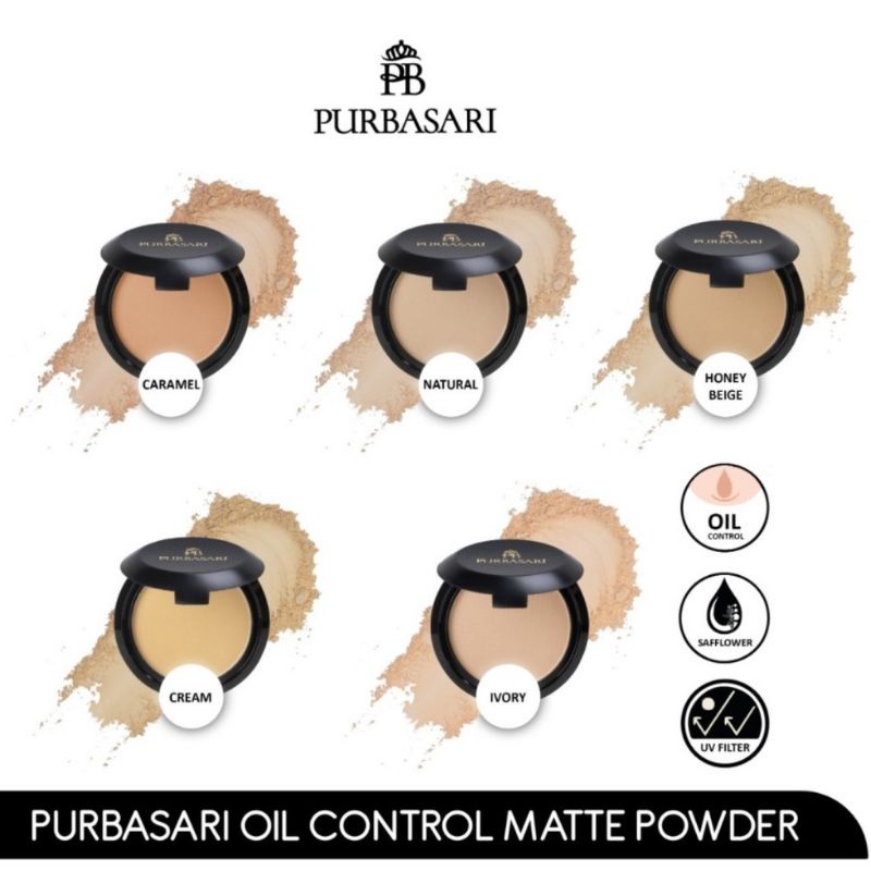 PURBASARI Oil Control Matte Powder 12g