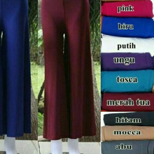 ➾ Kulot jersey/celana kulot / celana panjang / celana kulot jersey ❅