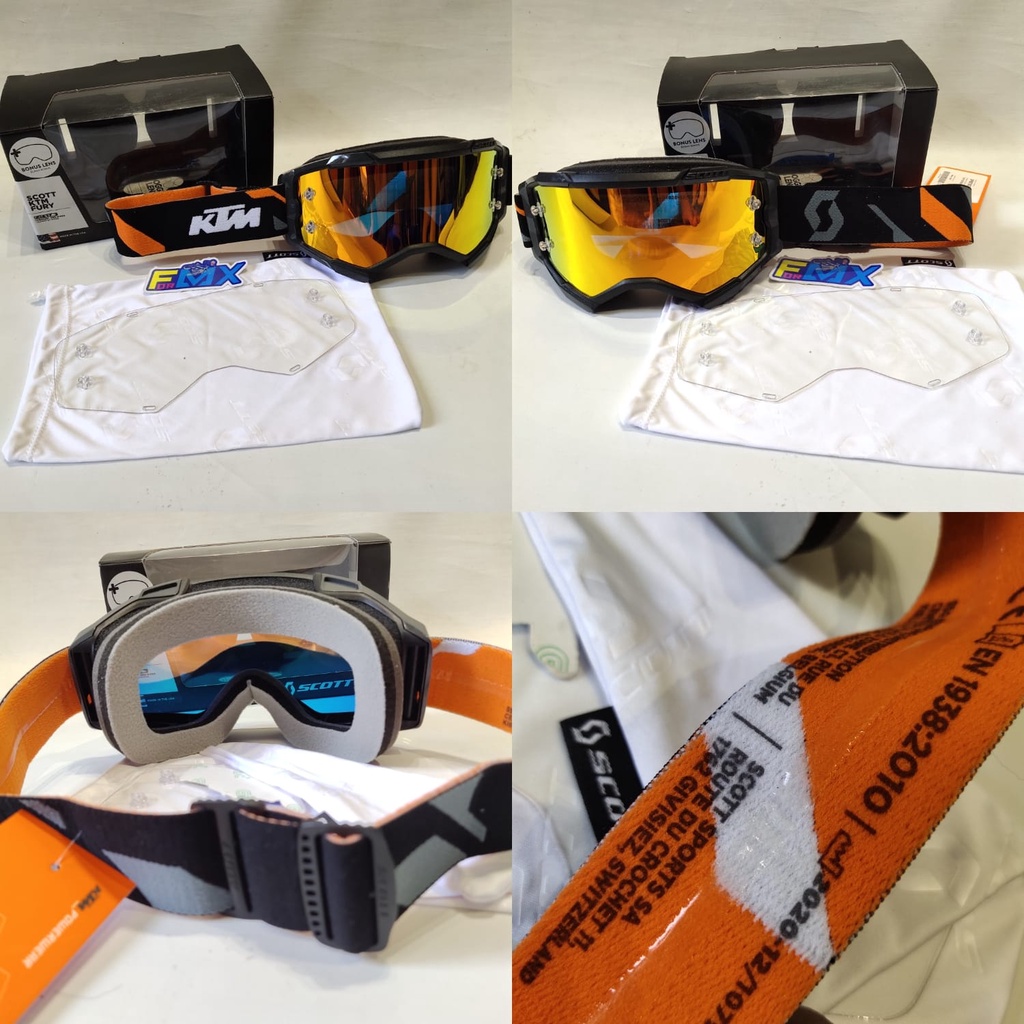 GOGGLE SCOTT FURY GOGGLE KTM FURY MX ORIGINAL