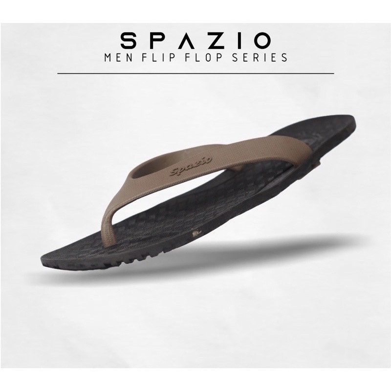 Sandal Japit Pria Karet Spazio/ Spazio 02 Terbaru Original Sandal Jepit Pria Logo Spazio Original Sendal Cowok Laki Sol Karet Non Slip