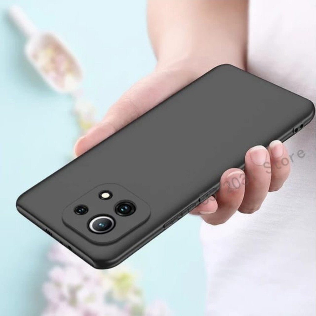 Silicone Premium Matte Xiaomi Mi 11 case camera protection cover