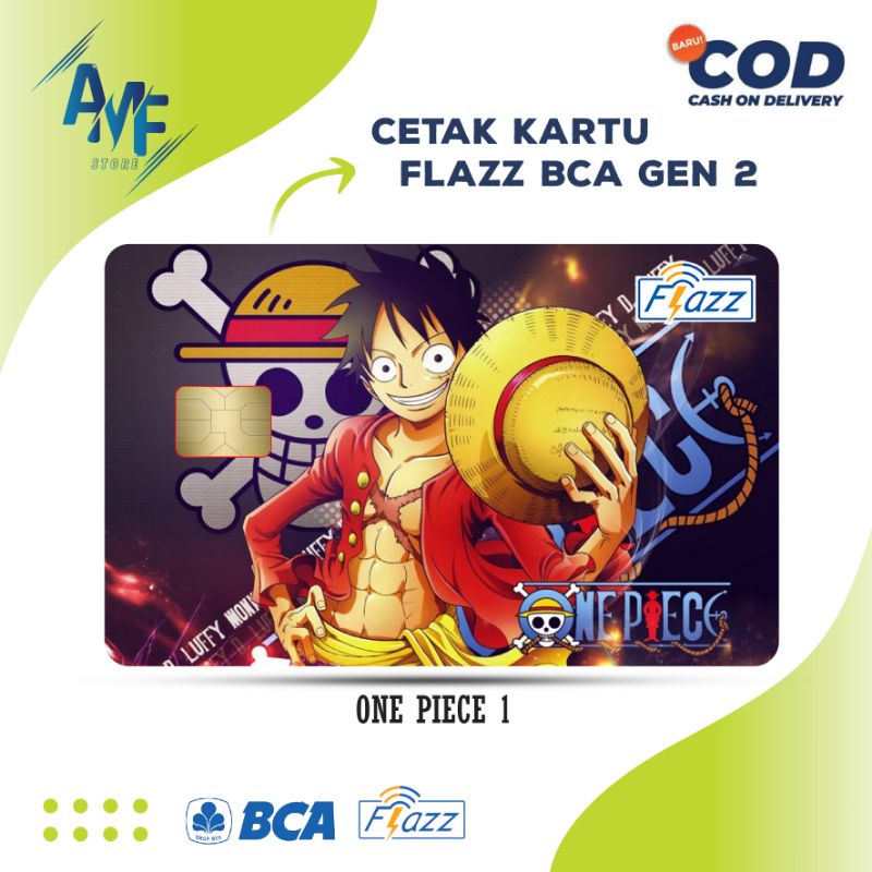 Kartu Flazz BCA gen2 Image [ One Piece ]