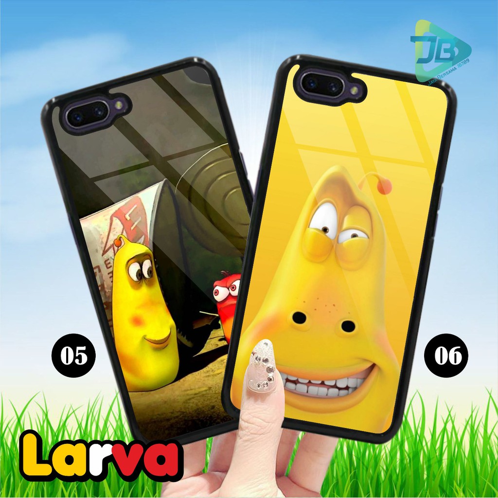 Hardcase 2D glossy LARVA OPPO VIVO SAMSUNG XIAOMI REALME IPHONE ALL TYPE JB2250