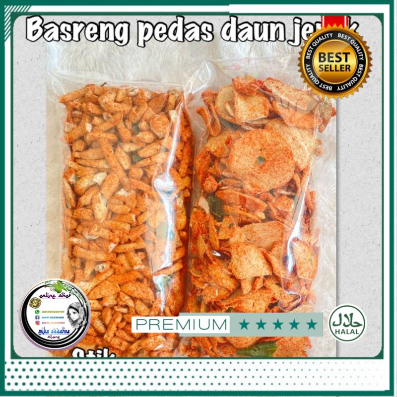 

Basreng Pedas Daun Jeruk 500 gr