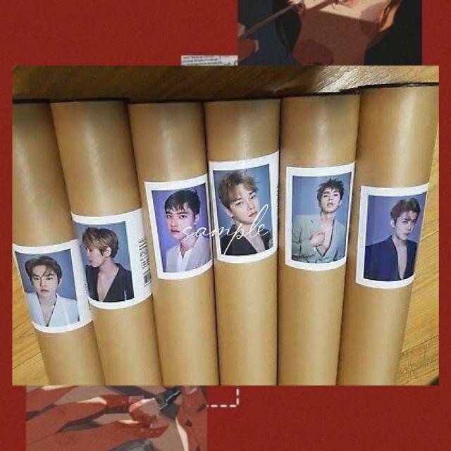 [RARE] EXO SEHUN Bromide Seasons Greetings Poster