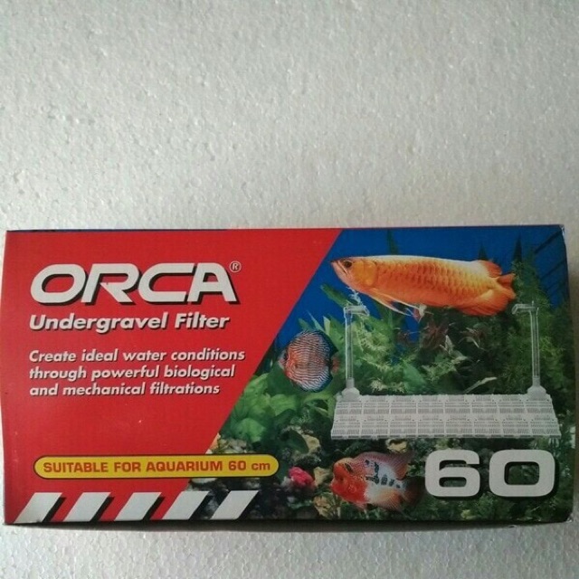 Undergravel filter aquarium 60cm