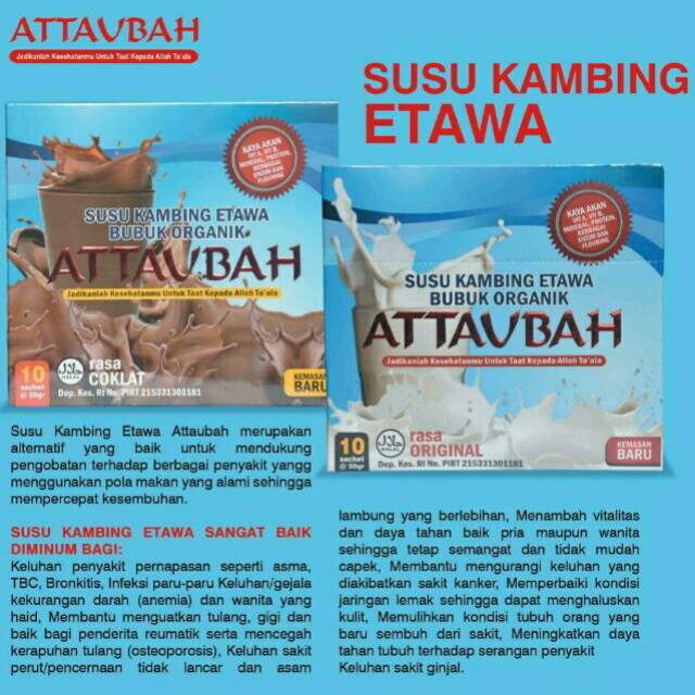 

Susu Kambing Etawa Attaubah